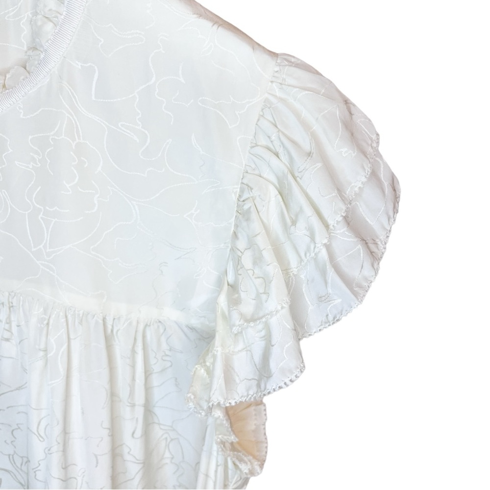 ba&sh | Solstice Top With Ruffled Shoulders - Picture 5 of 11